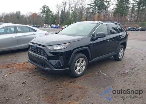 2019 Toyota Rav4 Hybrid Le из США, поврежденный, VIN JTMLWRFV7KD028179